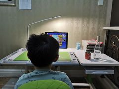-康朴乐儿童学习桌椅(蓝色港湾店)