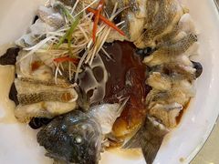 清蒸鲜鲈鱼-博雅渔港·融合菜(维也纳国际大酒店)