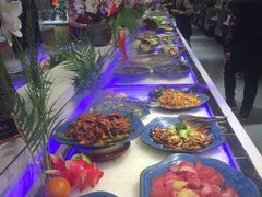 自助取餐区-圣罗巴海鲜烤肉自助(赤峰店)