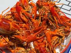 油爆虾-庞家烧烤客栈(炮台山店)