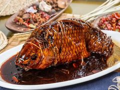 罾蹦鲤鱼-红旗饭庄