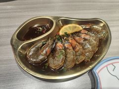 -街角等你.大连海鲜烧烤.经典铁板海鲜串(西安路店)