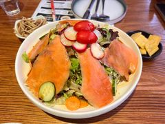 三文鱼油醋沙拉-通海俄式烧烤(下瓦房店)