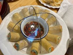 豆皮蔬菜卷-客家大院·非遗赣南客家菜(郁孤台店)