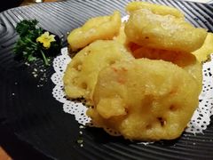 白洋淀虾肉藕饼-小放牛炒菜馆(军校店)