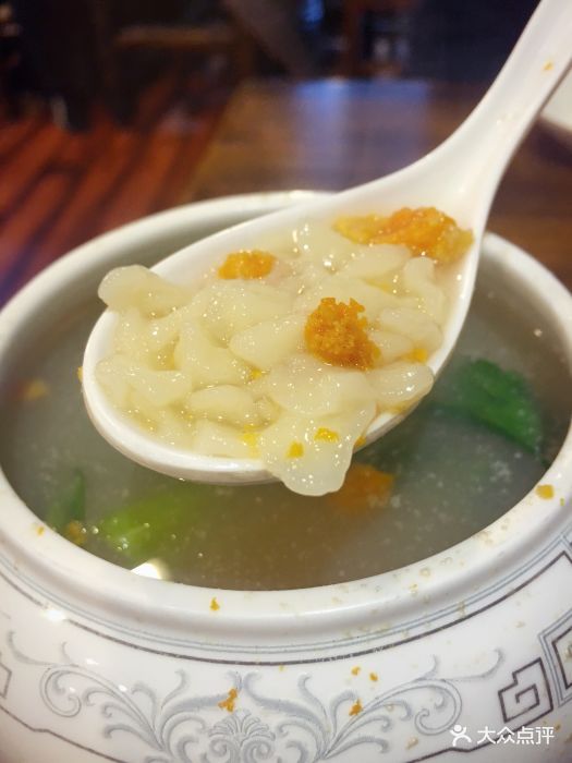 槐念老大连海鲜蒸包(三八店)至尊海胆疙瘩汤图片 - 第1张