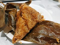 咸蛋黄香菇板栗肉粽-阿左酸奶