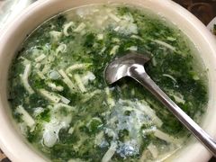 荠菜肉丝豆腐羹-新旺美食林农家菜(岭南路店)