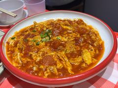 西红柿炒鸡蛋-饶品富牛魔王辣味烧菜馆(船山路总店)