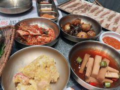 -草家酱蟹炭火烤肉店(珲春南路二店)