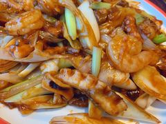 北塘爆三鲜-渔民船说·北塘海鲜·天津菜·海肠捞饭(北塘古镇店)