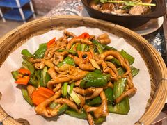 豉椒炒鹅肠-米庄·原味私房菜(骏壹万邦店)