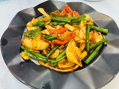 酱爆牛心顶-天宝食坊·啫啫煲大排档(西华路店)