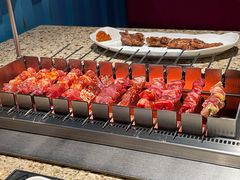 现穿羊肉串-丰茂烤串(钦州北路店)