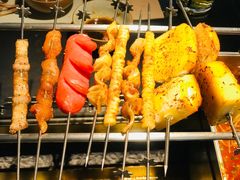 烤鸡心-很久以前羊肉串(南京路第一百货店)