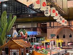 -广州万富希尔顿酒店·感趣自助餐厅·金秋蟹宴生蚝海鲜刺身