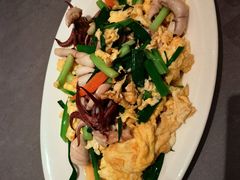 香葱笨鸡蛋炒海兔-回锦轩(泉园店)