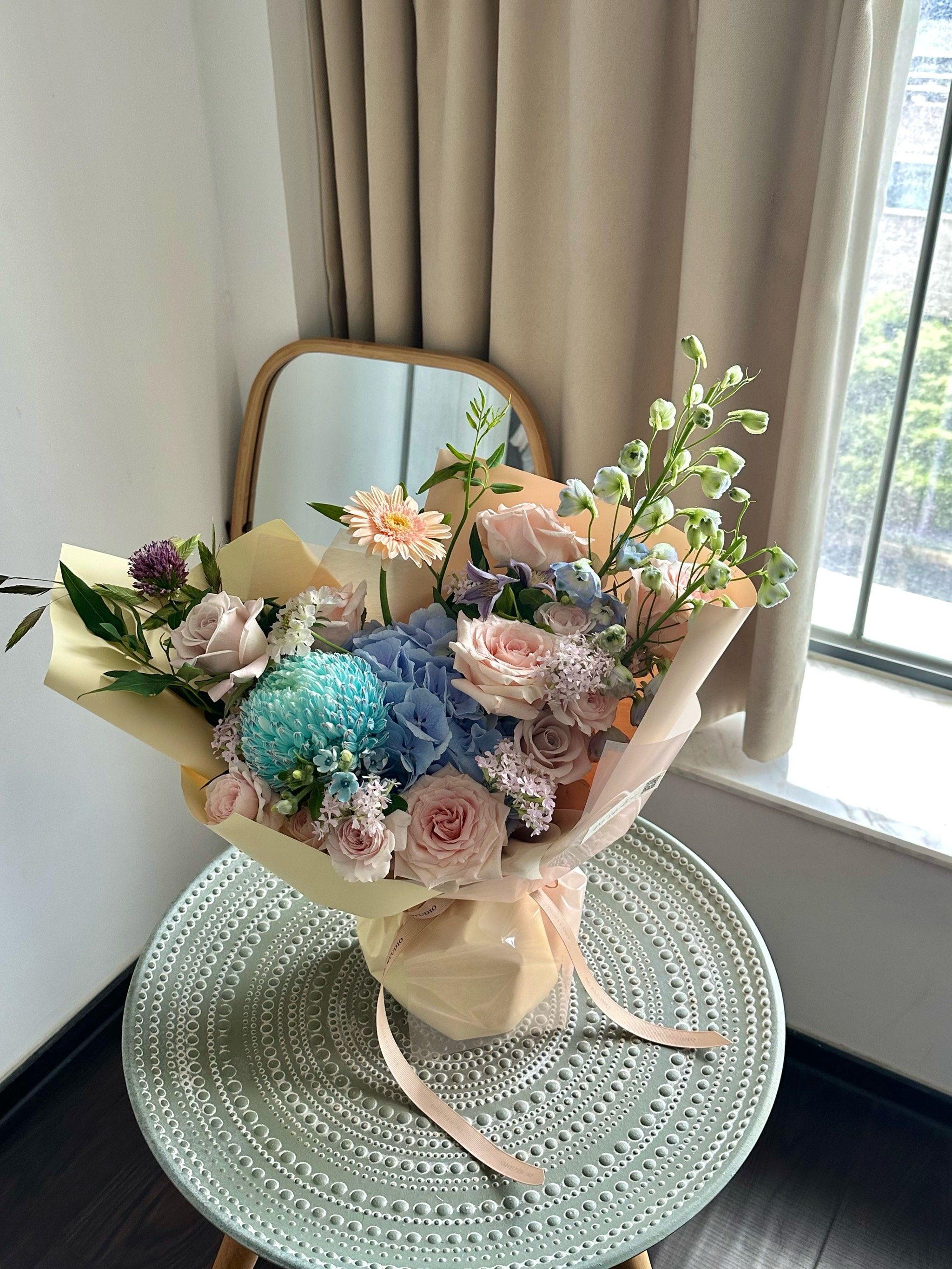 给闺蜜的生日花束