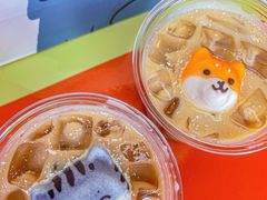 柴柴焦糖燕麦拿铁-Seesaw Coffee(上生新所店)