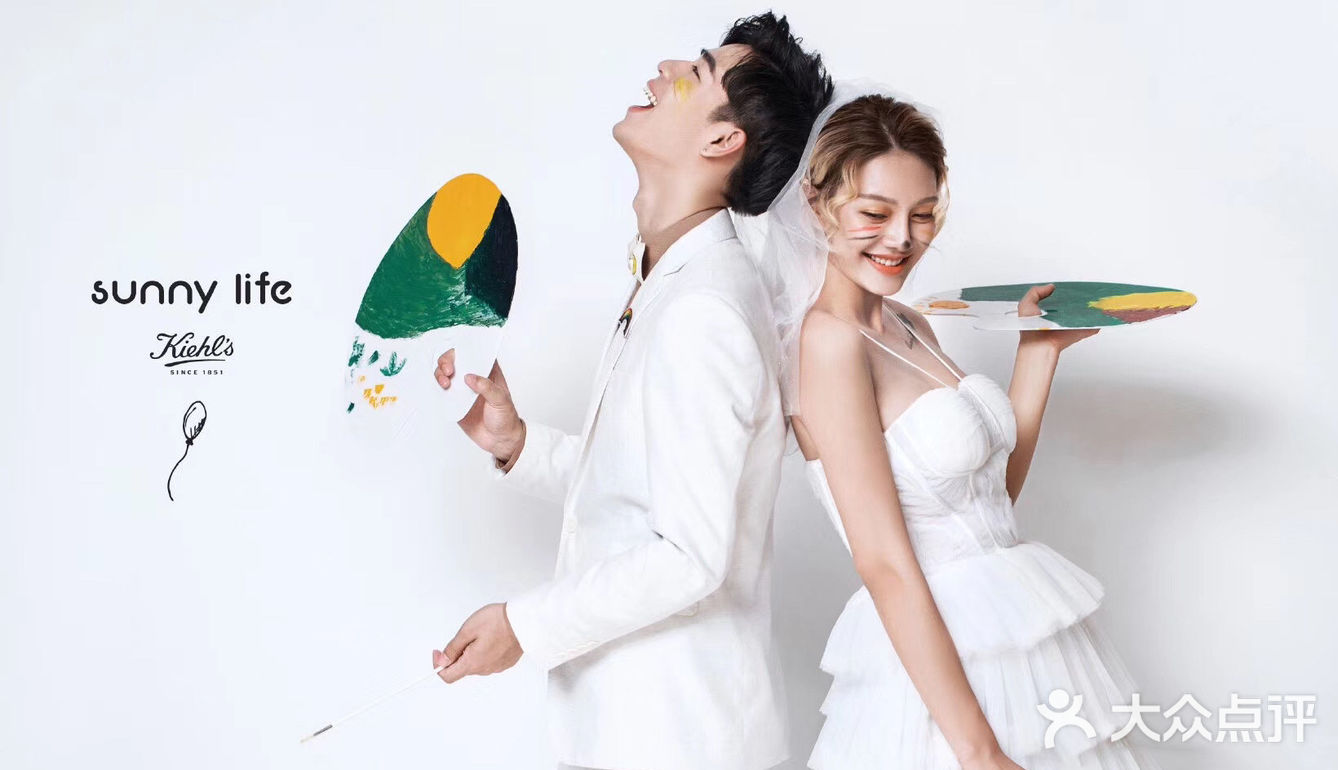 超好看的婚纱照