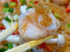 蒜蓉虾仁粉丝煲-串门海鲜烧烤(五四广场店)