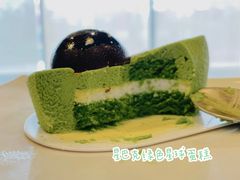 绿色星丸子蛋糕-星巴克(佛山南海万科店)