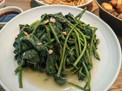 豆酱炒番薯叶-潮粥荟·潮汕砂锅粥(槐房万达店)