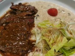 牛扒蘑菇意式烩饭-柠檬树茶餐厅(海雅缤纷城店)