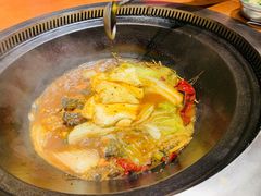 野生鲫鱼-白城车站店一九二八铁锅炖