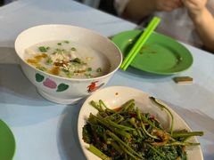 炒空心菜-明记烧鱼美味店