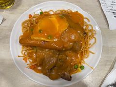 沙丹鸡扒意粉-喜莲咖啡
