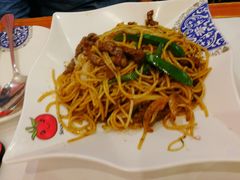 黑椒牛柳丝炒意面-番茄屋葡式美食(总店)