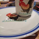 韭菜虾米很香，配点萝卜干，很爽口。重点说鸡肉