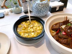 蟹粉豆腐-安吉涵田度假村·水榭居中餐厅