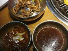 酱汁和牛舌小菜-老炉家木炭烤肉(长江国际店)