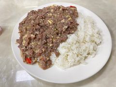 滑蛋牛肉饭（没炒底）-好好滋味茶餐厅