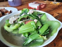 上汤水东芥菜-大赤坎肥仔强烧味海鲜餐厅(大赤坎店)