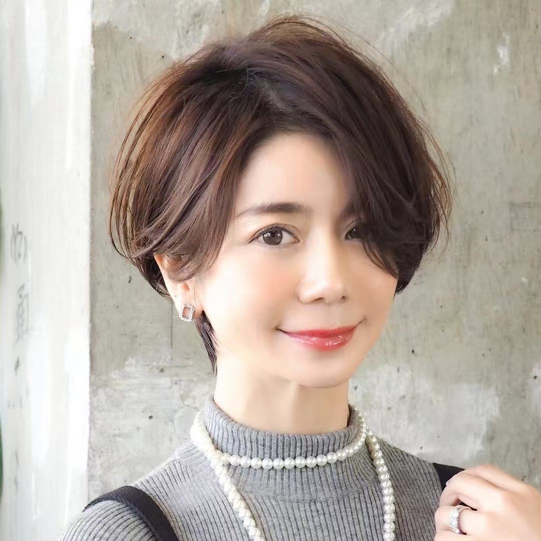 中年短发新趋势