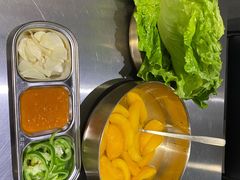 糖水黄桃-本炙炭烤·蒲烧活鳗料理店(金沙洲店)