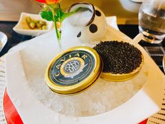 蟹肉鲟鱼籽酱慕斯-名将法式铁板烧(云峰别墅店)