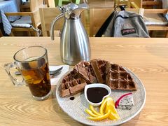 巧克力松饼-董小姐咖妃·咖啡·简餐.意面(松江大学城店)