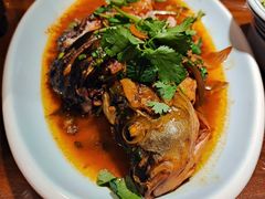 大锅鳌鱼-那家老院子东北菜·饺子·小鸡炖蘑菇(艳华街店)