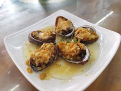 蒜蓉蒸鲍鱼-明记海鲜大排档(巽寮湾店)