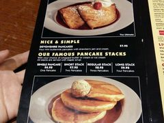 菜单-Pancakes on the rocks(Darling Harbour)