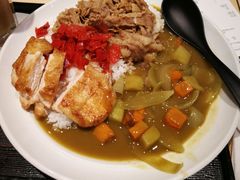 黄咖喱至尊双拼饭-吉野家(上海美罗城店)