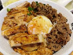 大碗过瘾双拼-熊吞·大碗丼烧肉饭(清江浦区万达店)
