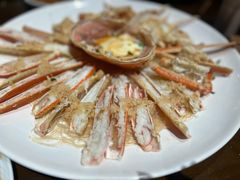 蒜蓉粉丝蒸松叶蟹-蚝得喜海鲜(东城店)