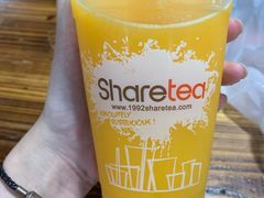 鲜榨橙汁-歇脚亭Share tea(文化宫店)