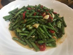 青椒长豆角-普思瑞酒楼
