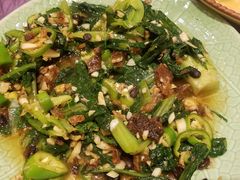 豆豉鲮鱼炒油麦菜-盛港湾海鲜食府(黄沙店)